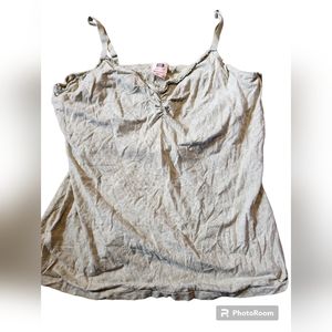 EUC Faded Glory Shelf Bra Tank - Size 2X (18/20)